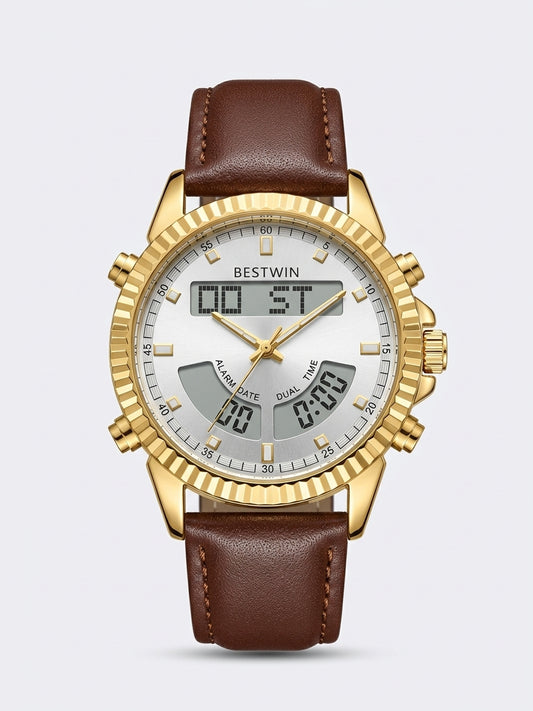 BESTWIN Men's Dual Display Ana-Digi Sports Watch
