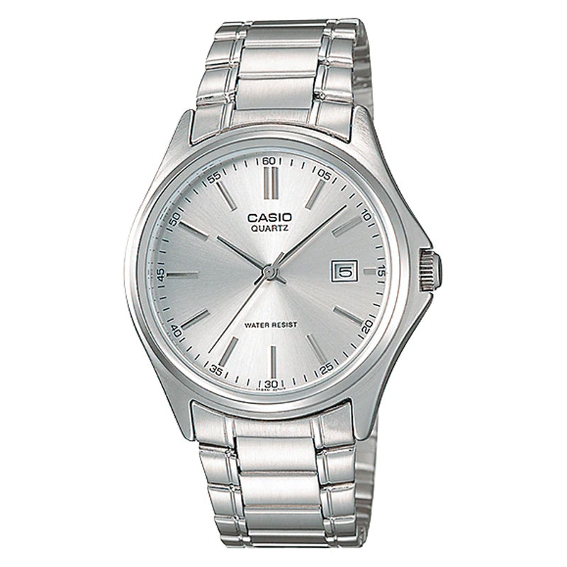 Casio MTP-1183A Classic Silver Stainless Steel Dress Watch