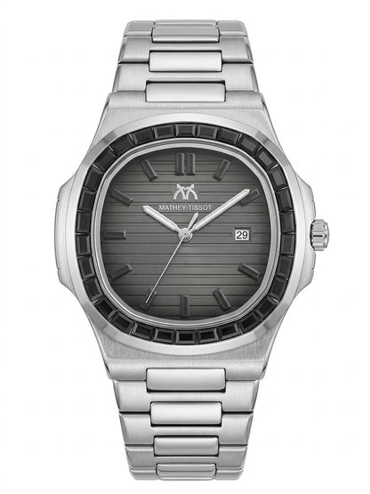 Mathey-Tissot Men's Luxury Stainless Steel Watch