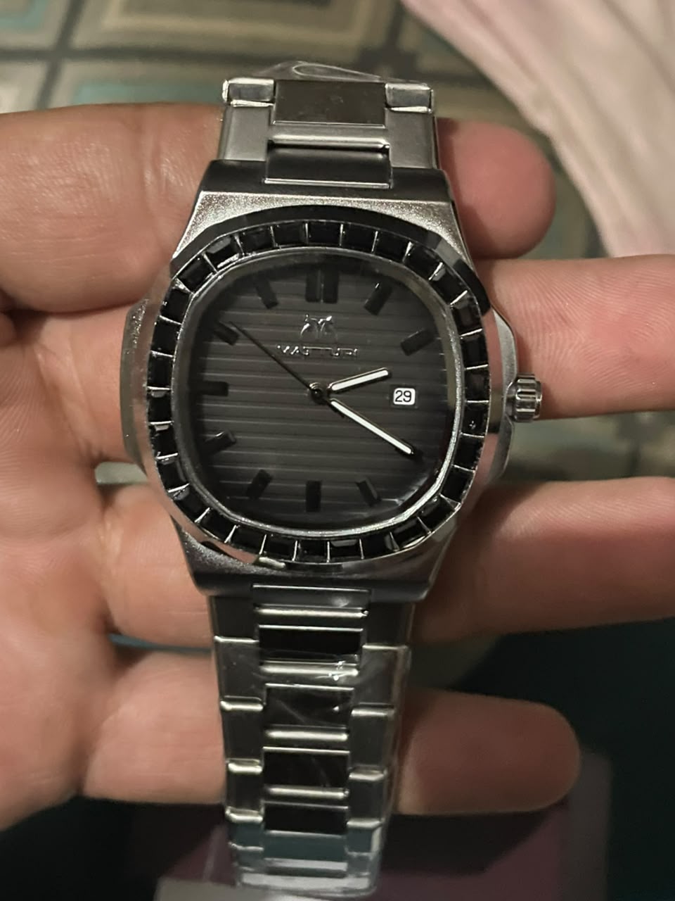 Mathey-Tissot Men's Luxury Stainless Steel Watch