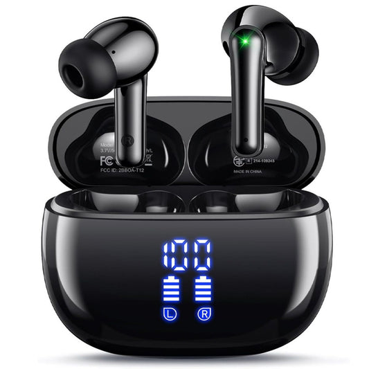 TWS Wireless Bluetooth Earbuds with Digital Display Charging Case